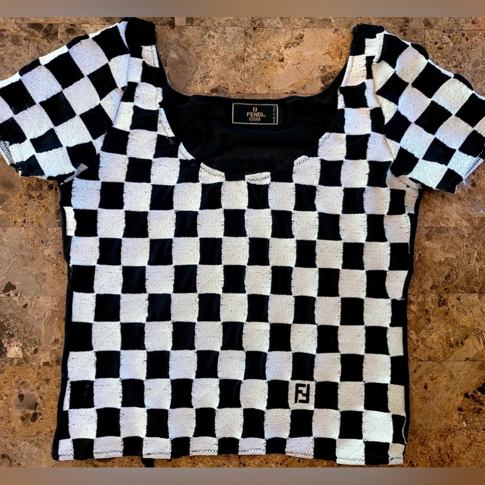 Fendi
Women's Black & White top